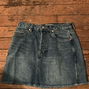 We the free denim skirt